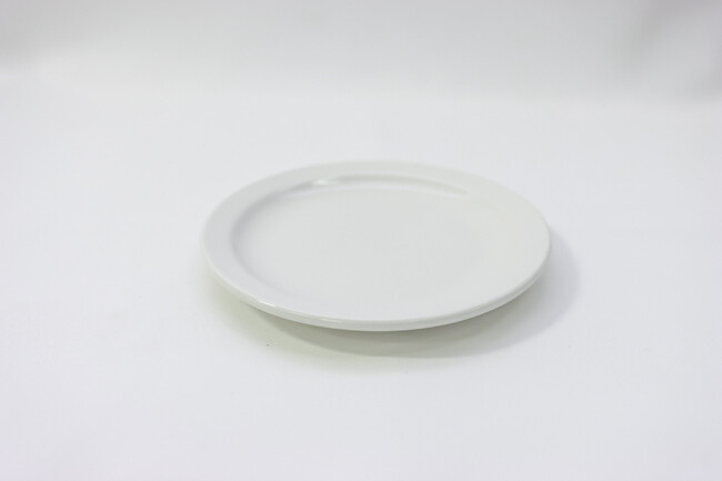 WTI Narrow Rim 6 1/2" Porcelain Plate