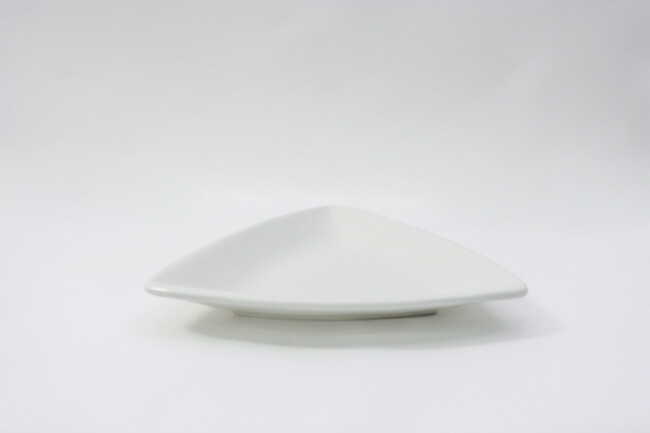WTI 9" Triangle Plate Porcelana