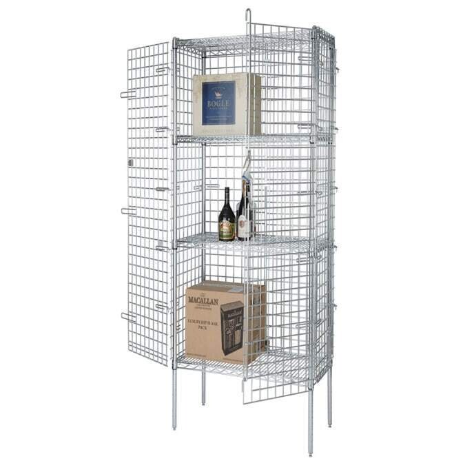 Focus Chrome Security Cage Kit 24x36x63"