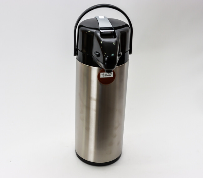 WC 3L S/S Lined Airpot W/lever top S/S Body