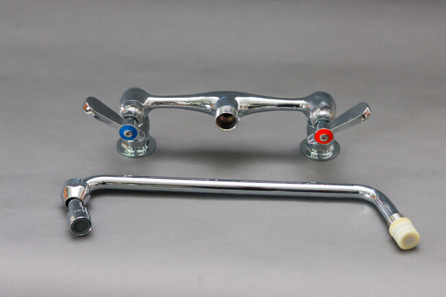 HDS 8" Center Faucet 12" Sprout