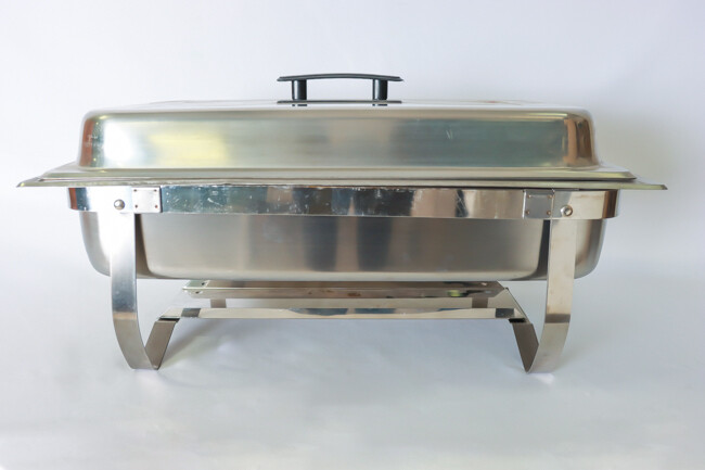 TG 8qt Full Size Folding Stand Chafer Stainless