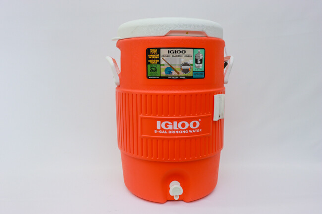 Igloo Seat Top Cooler Orange 5gal