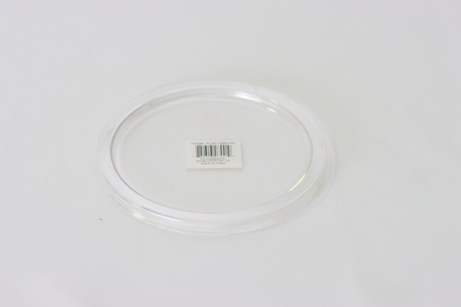 TG 1Qt Poly Round Cover Clear