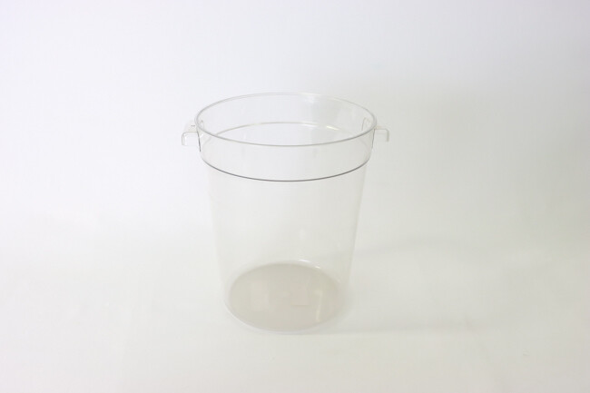 TG 8 qt Round Storage Cont PC Clear