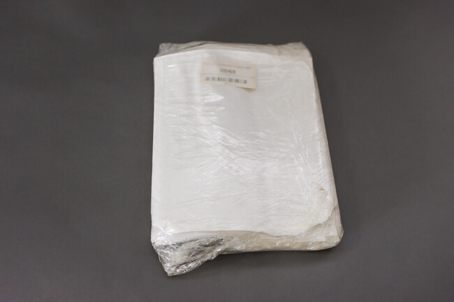 White Plain Square Bag 6"x3/4"x6 1/2" 100/Pack
