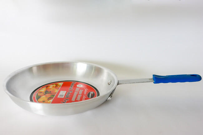 WC 12" Alu Fry pan W/Sleeve Gladiator Natural Finish