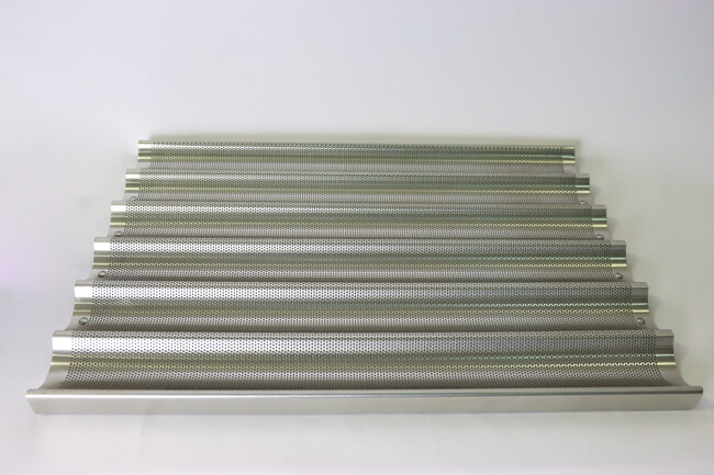 WC 6 Slot Long Alum 18X26" Baguette Pan