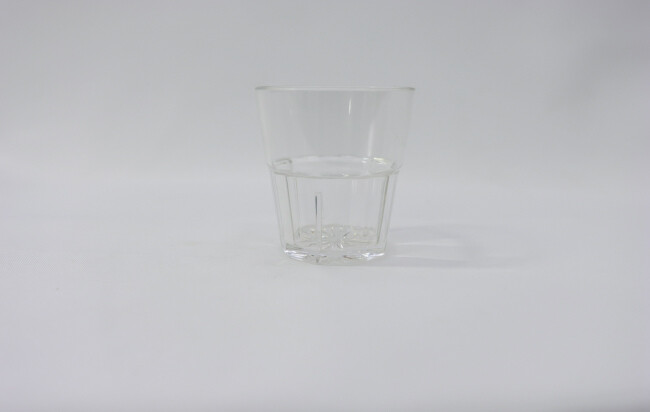 TG 8 oz Diamond Tumblers Poly Clear