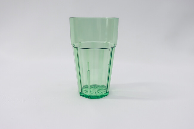 TG 12 oz Diamond Tumbler Polycarb Green