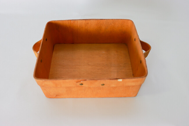 Ameri Metalcraft PWRB10 5 3/4"x8 1/2" Rect Popular Wood Box