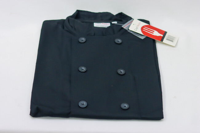 CW Chambery Basic Chef Coat S,M, L,XL