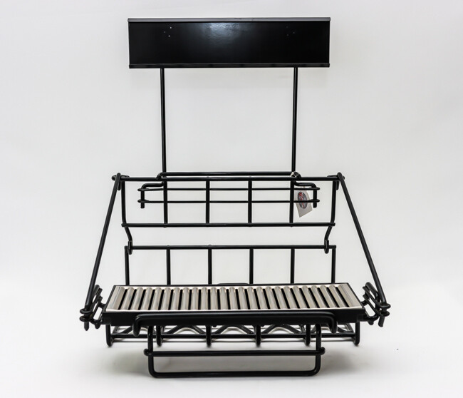 WC Two Compartment WIre Airpot Rack