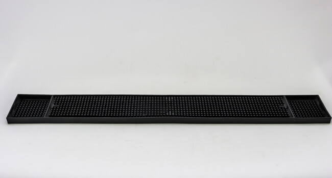 TG 27"x3 1/4" Bar Mat Black
