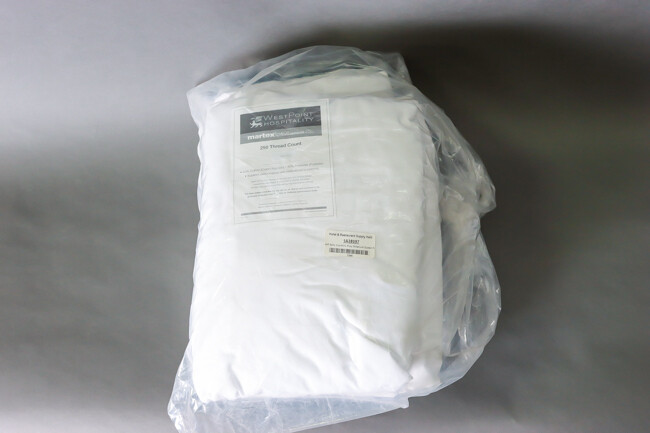 WP 60% Cot/40% Poly Millenium Queen Fitted Sheet 60x80x12" Fresh White 6/Pack T200
