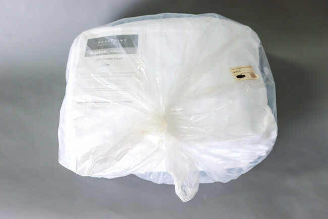 WP 60% Cot/40% Poly 300 Millenium Flat Sheet 84x115 Full Fresh White 6/Pack