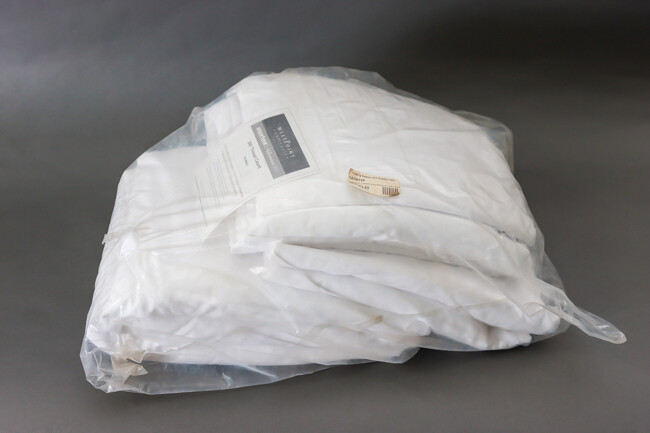 WP 60% Cot/40% Poly Millenium Fitted Sheet 78x80x12" Fresh White 6/Pack