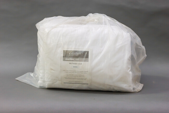 WP 60% Cot/40% Poly Millenium Fitted Sheet 60x80x12" Fresh White 6/Pack