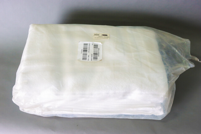 WP 100% Cot Sovereign Tub Mat Optical White 6/Pack