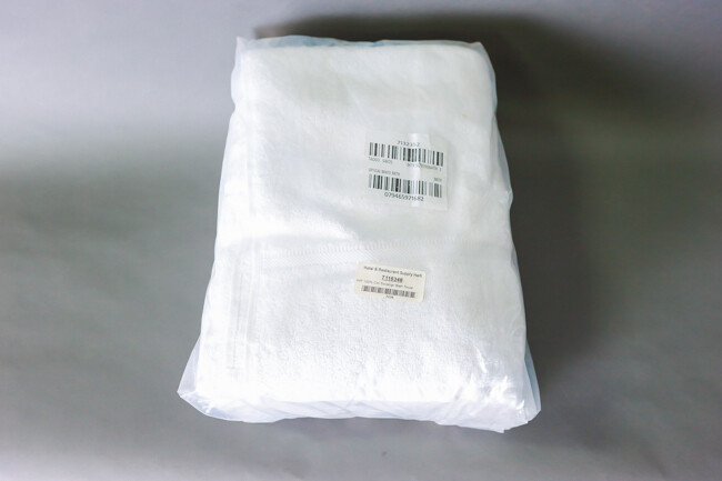 WP 100% Cot Soverign Bath Towel Optical White 3/Pack