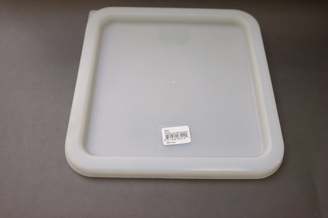 WC Fits 6 &amp; 8 qt Square Cover White