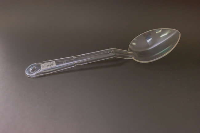 TG 11" Serving Spoon Poly Clear TG 11" Serving Spoon Poly Clear