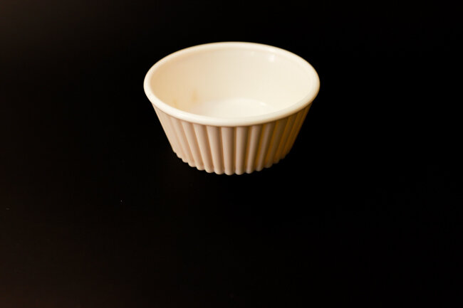 TG 5 OZ Fluted Ramekin Bone White