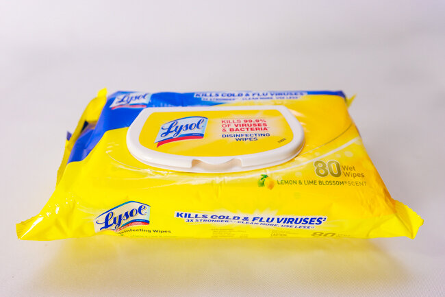 Lysol Disinfecting Wipes L&L Blossom (3X) 80ct Lysol Disinfecting Wipes L&L Blossom (3X) 80ct