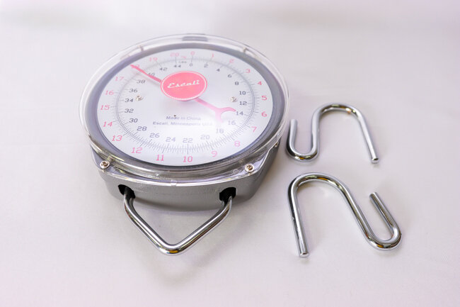 Escali Prof. Hanging Dial Scale, 44 Lb / 20 Kg Escali Prof. Hanging Dial Scale, 44 Lb / 20 Kg