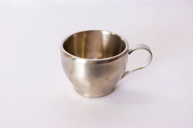 WTI Cappucino Cup 7 1/4oz Stainless Steel WTI Cappucino Cup 7 1/4oz Stainless Steel