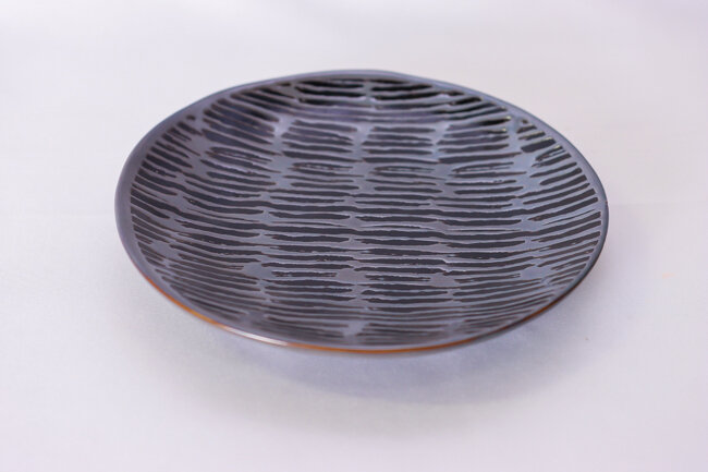 WTI Stoneware Salad Plate 8 5/8" Gray 12/Case WTI Stoneware Salad Plate 8 5/8" Gray 12/Case