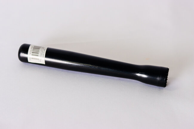 TG 8" Bar Muddler, Plyycarb, Netted Head, BLack TG 8" Bar Muddler, Plyycarb, Netted Head, BLack