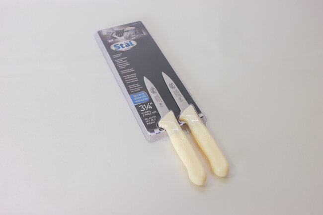 WC 3 1/4" Paring Knife WHite Hdl