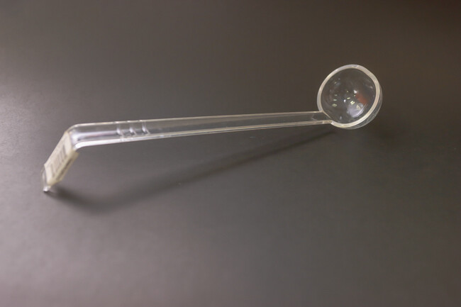 TG 10 1/2" One Piece Ladle Poly Clear