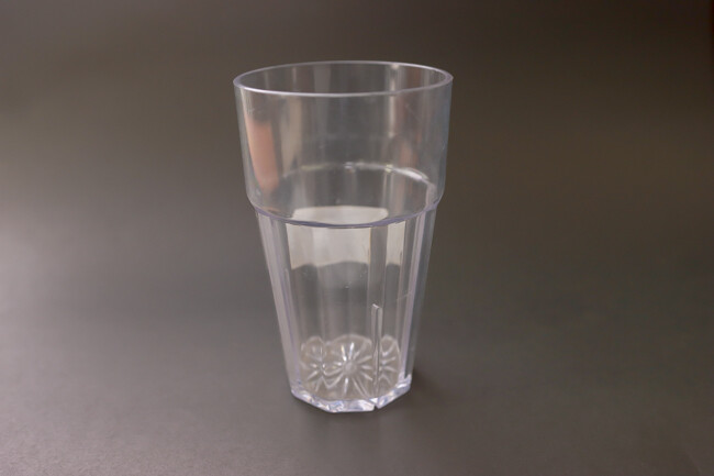 TG 12 oz Diamond Tumbler Polycarb Clear