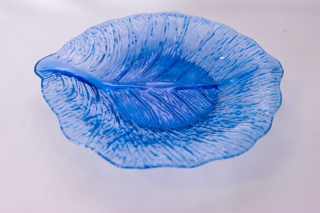 TG Leaf Plate 9" Purple