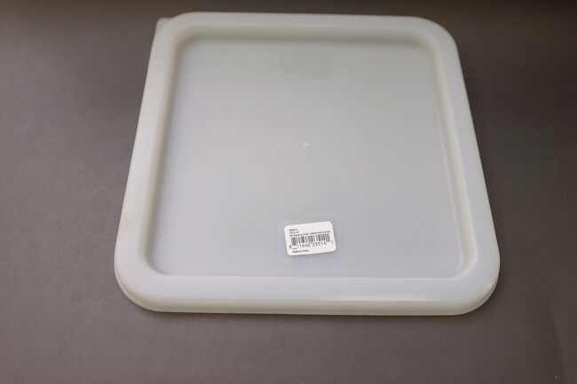 WC Fits 6 &amp; 8 qt Square Cover White
