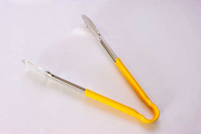 WC 12" Utility Tong Yellow Handle