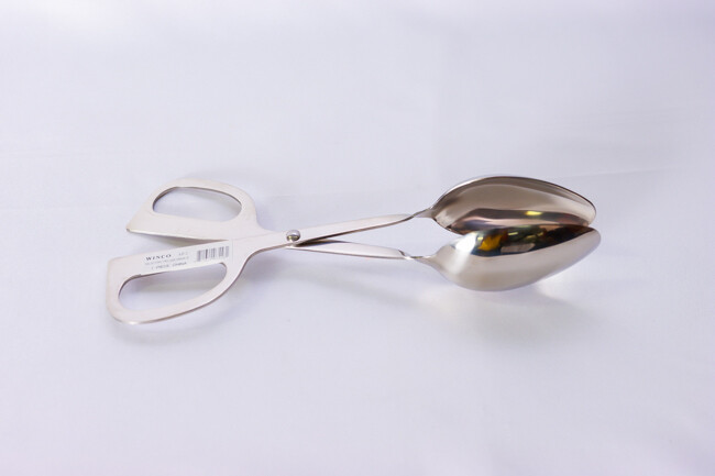WC 10� Salad Tong Two-Side Spoon
