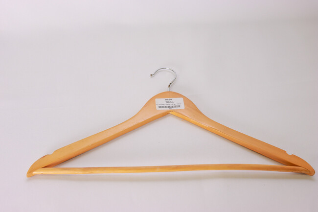 WC Wooden Clothes Hanger 12/box WC Wooden Clothes Hanger 12/box