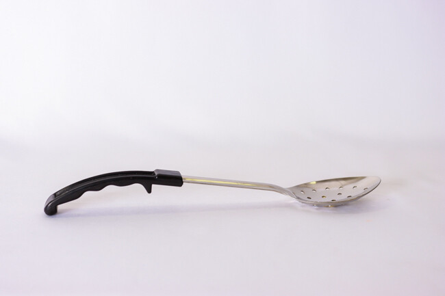 TG 13" Perforated Basting Spoon Plastic Handle