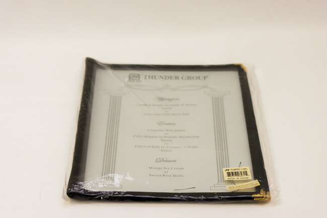 TG 4 Page Book Fold Menu Cover