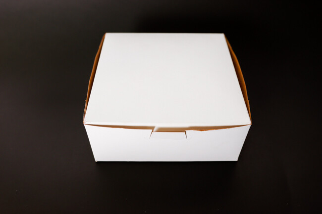 Bakery Box 6"x6"x2.5" White 250/Bdl