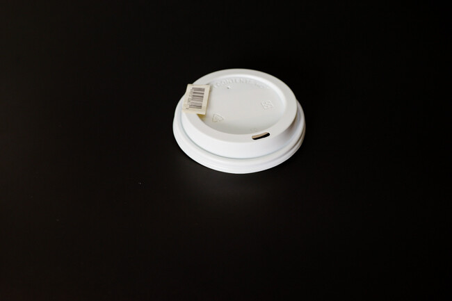 BWK Hot Cup Dome Lid 10-20oz Cups White 50/Pack