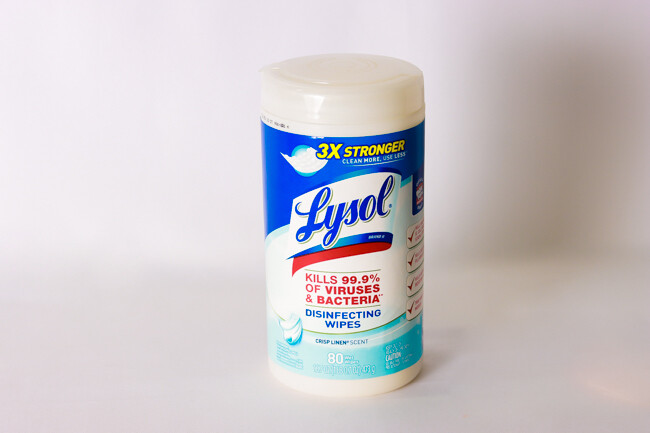 Lysol Crisp Linen Scent Wipes (C) 80ct