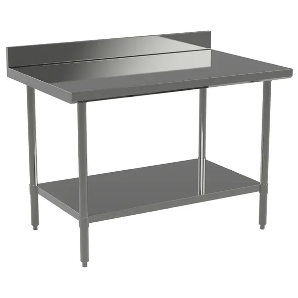 TG Worktable 24"x60"x34" w/ 4" Backsplash TG Worktable 24"x60"x34" w/ 4" Backsplash