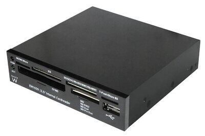 Eminent 3.5&#39;&#39; Internal Cardreader geheugenkaartlezer USB 2.0