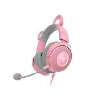 Razer Kraken Kitty V2 Pro | Bedraade On-Ear USB Gaming Headset | Roze