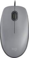 Logitech M110 Silent | Ambidextrous Bedrade Muis | USB-A | 1000 DPI | Wit