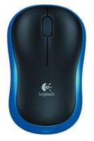 Logitech M185 Draadloze Muis - Blauw